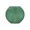 9.75" Green Flat Glass Leaf Vase by Ashland®